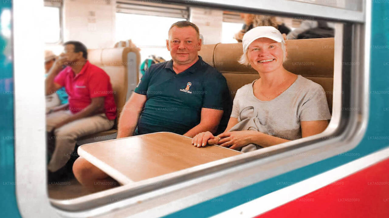 Viaje en tren de Ella a Peradeniya (número de tren: 1002 «Denuwara Menike»)