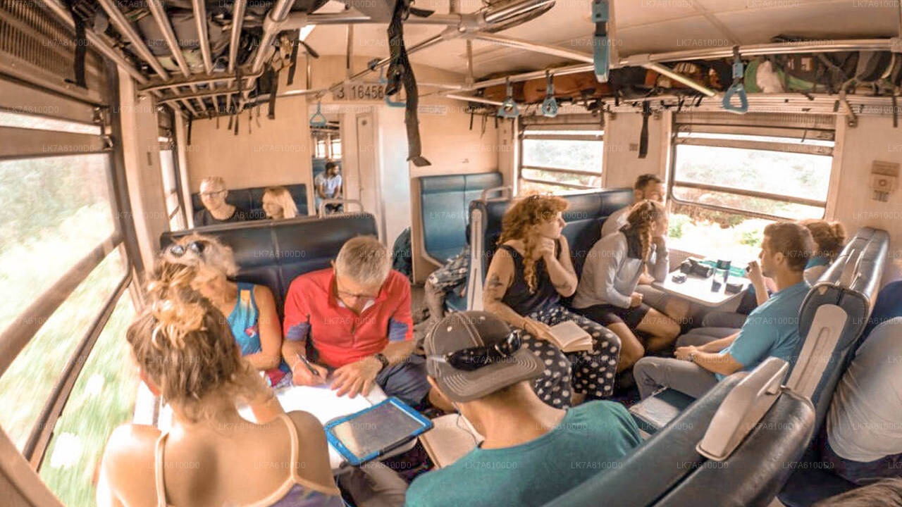 Viaje en tren de Badulla a Colombo (Tren № 1016 "Udarata Menike")