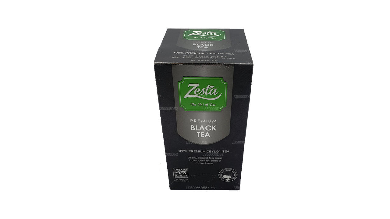 Té negro Zesta Premium (40 g) 20 bolsitas de té
