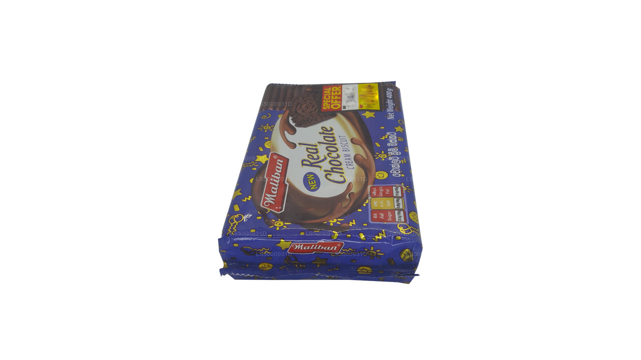 Galleta de crema de chocolate real Maliban (400 g)