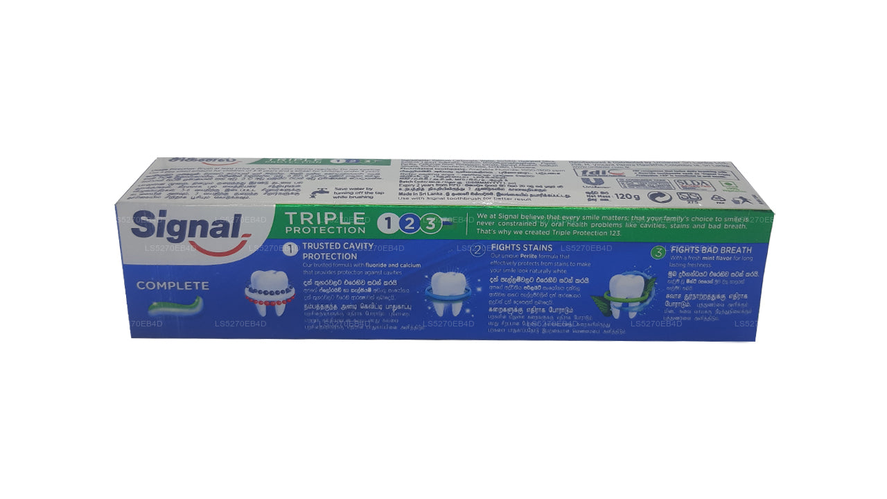 Pasta de dientes Signal Triple Protection (120 g)