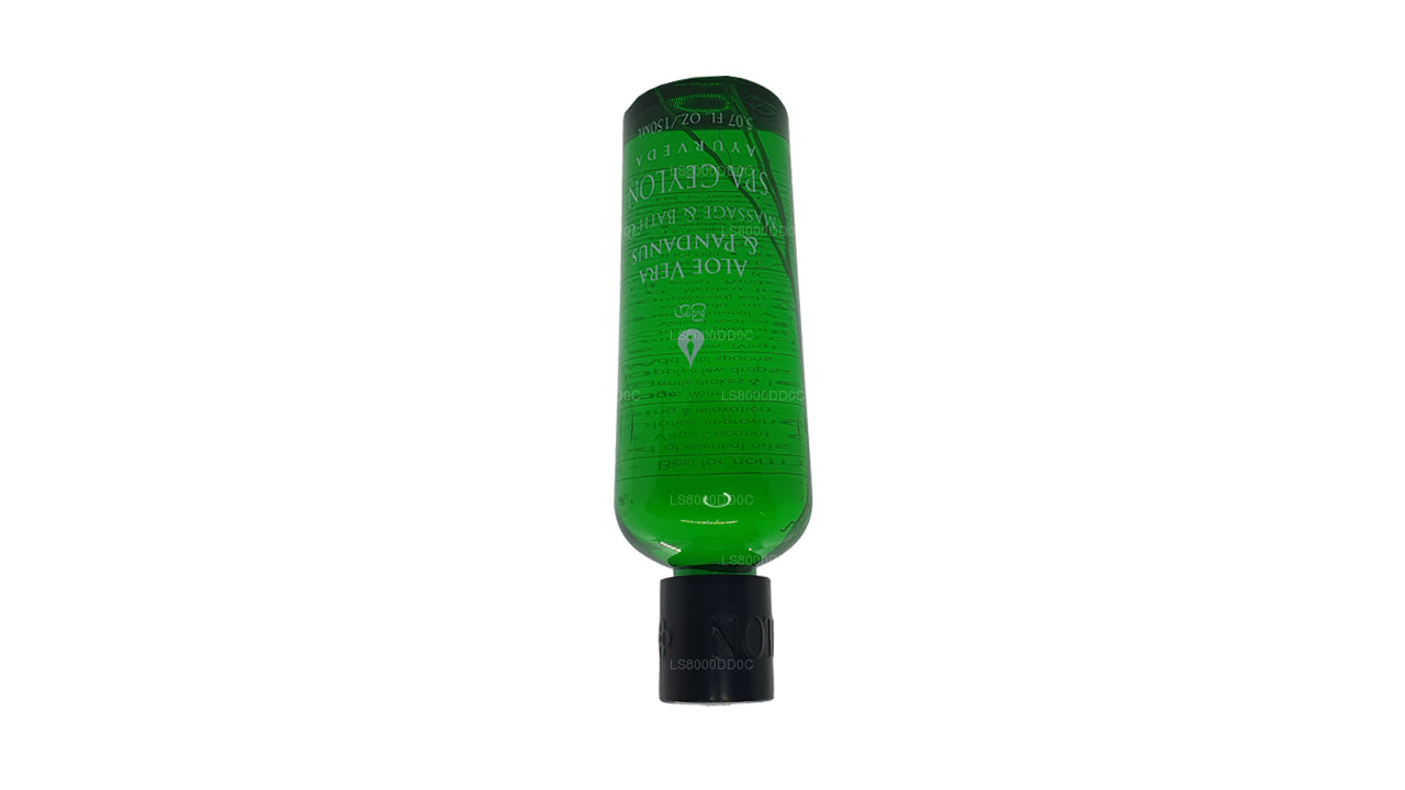 Spa Ceylon Aloe Vera, aceite de masaje y baño Pandanus (150 ml)