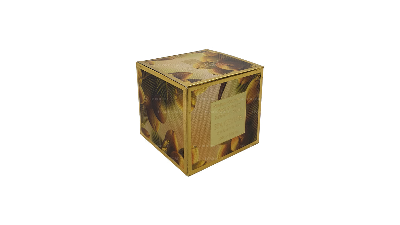 Exfoliante refinador facial y corporal de coco virgen Spa Ceylon (100 g)