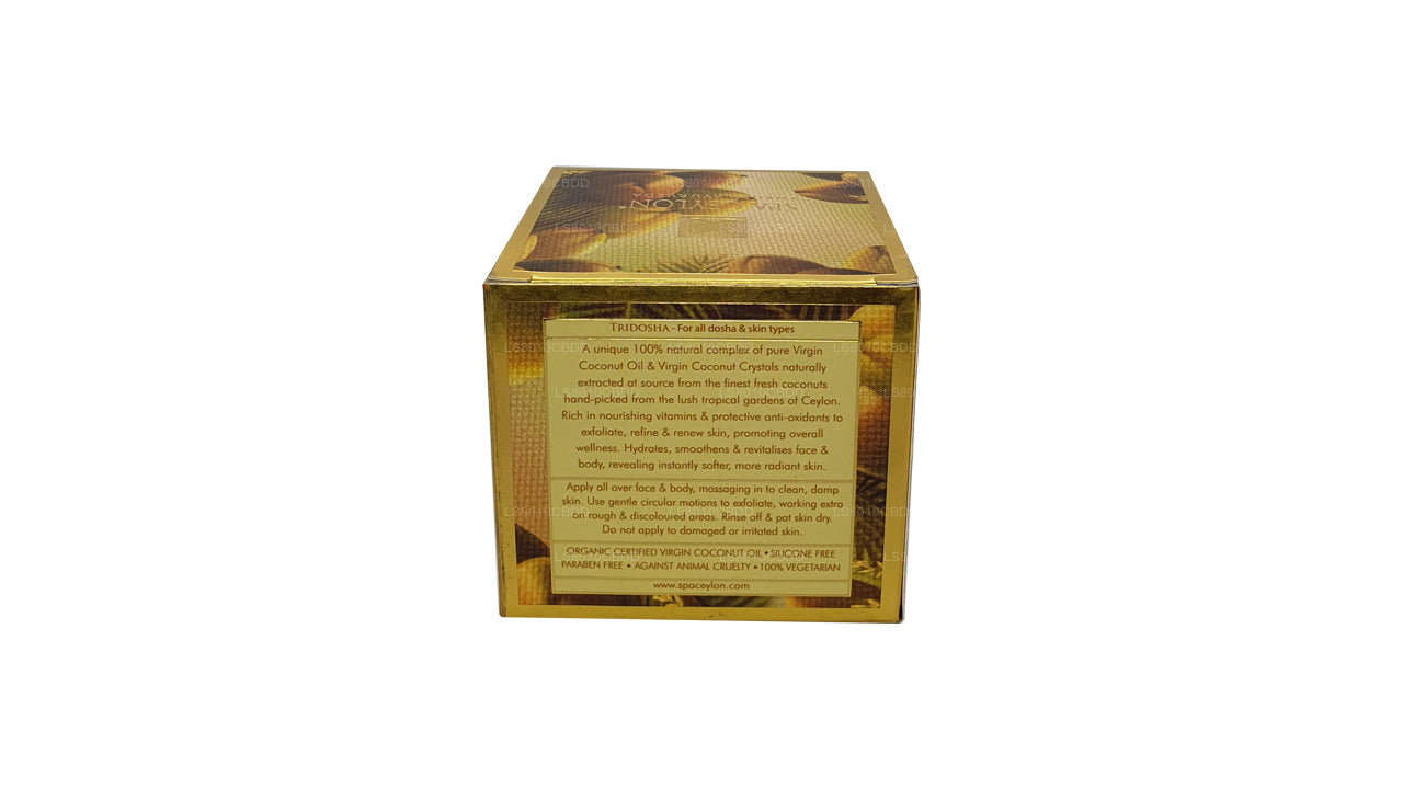 Exfoliante refinador facial y corporal de coco virgen Spa Ceylon (100 g)