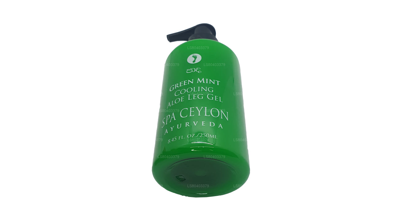 Gel refrescante para piernas con aloe y menta verde Spa Ceylon (250 ml)