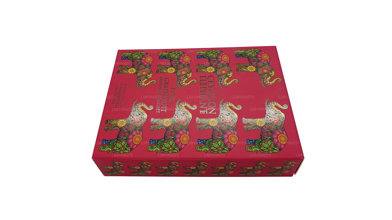 Spa Ceylon Ceilán, bolsita aromaveda con pomelo rosa y elefante