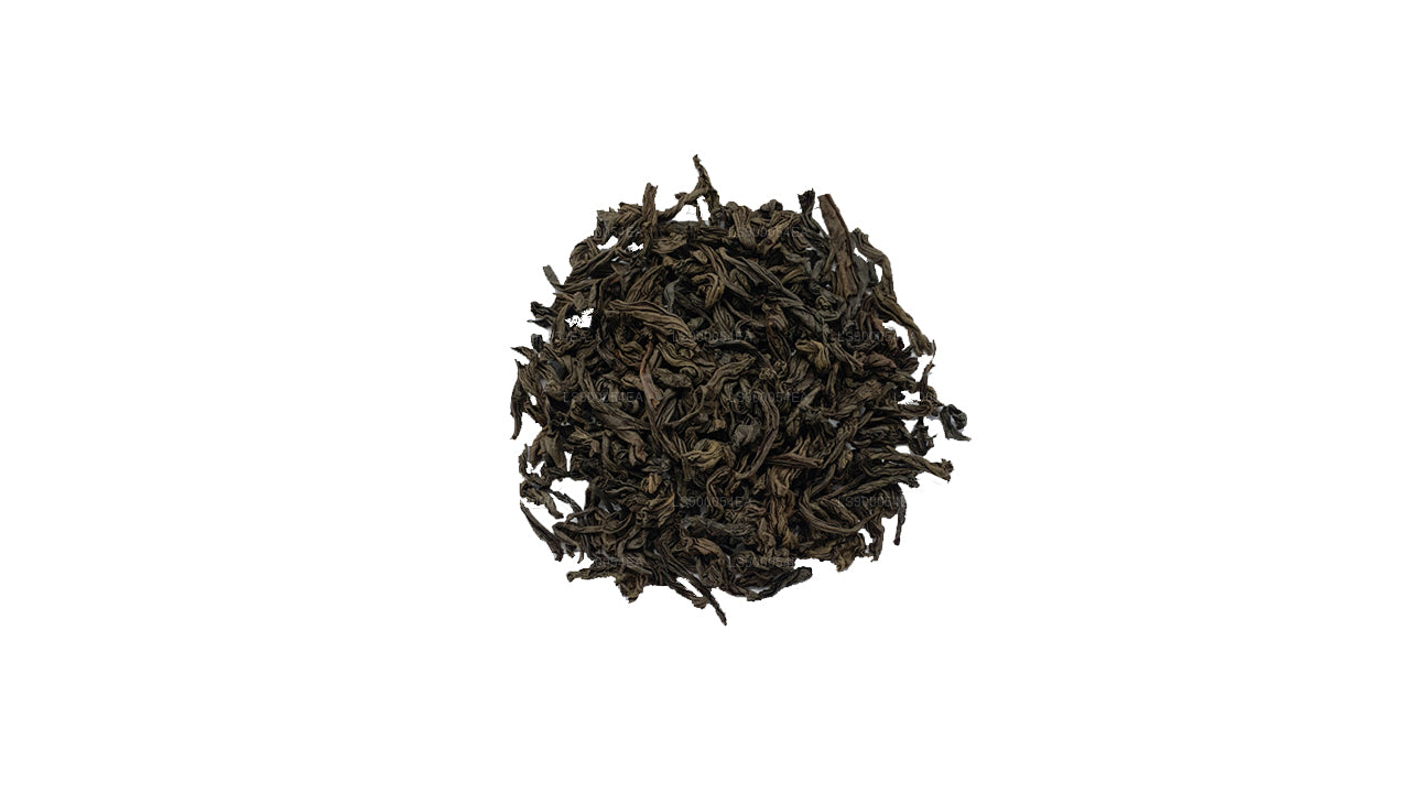 Té de hojas negras de Ceilán Lakpura de una sola región Ruhuna OP1 (100 g)