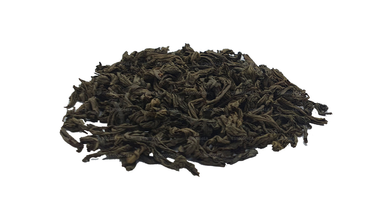 Té de hojas negras de Ceilán Lakpura de una sola región Ruhuna OP1 (100 g)