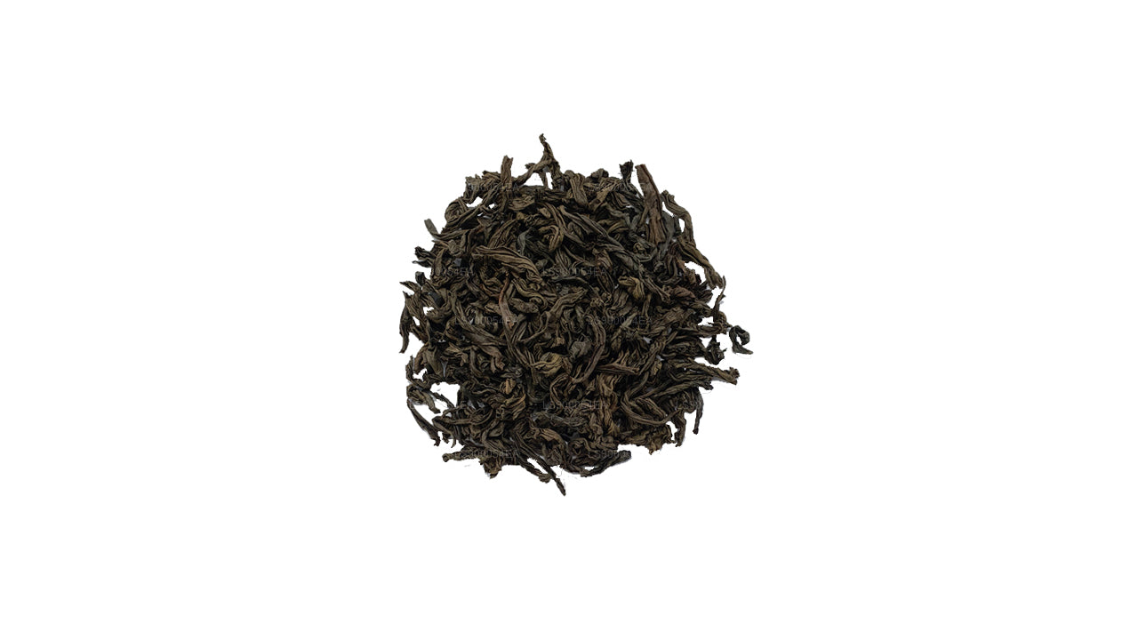 Té de hojas negras de Ceilán Lakpura de una sola región Ruhuna OP1 (100 g)