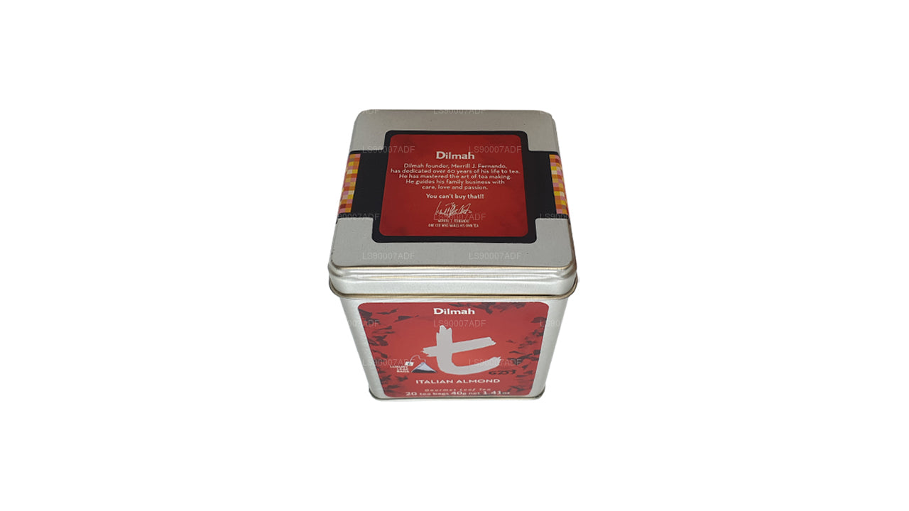 Almendra italiana Dilmah T-series (40 g) 20 bolsitas de té