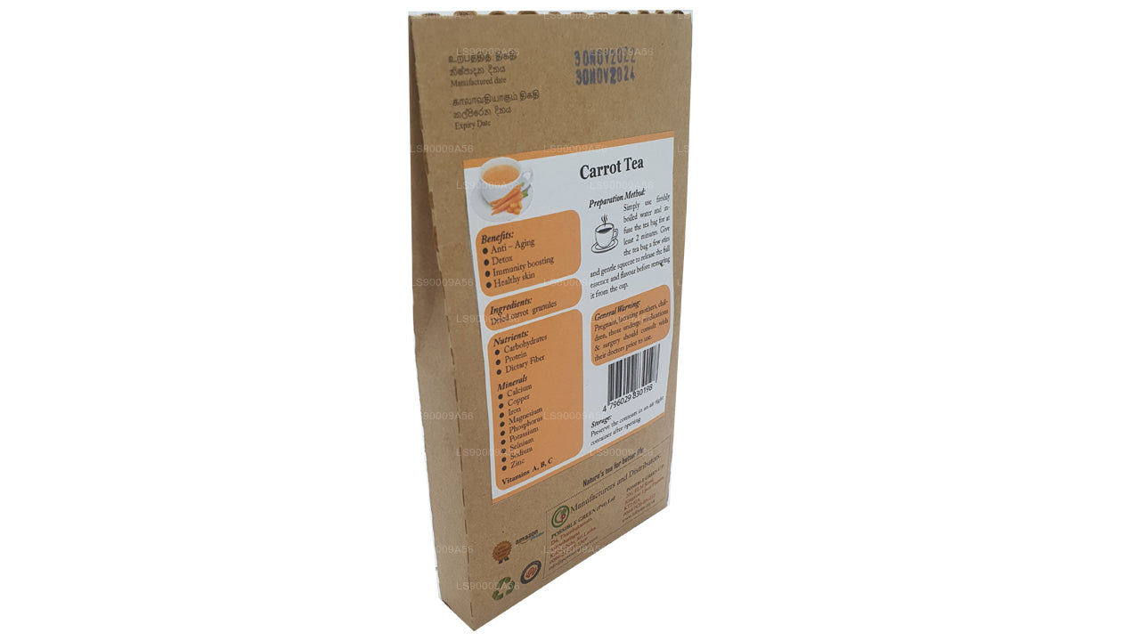 Té de zanahoria natural puro (40 g)