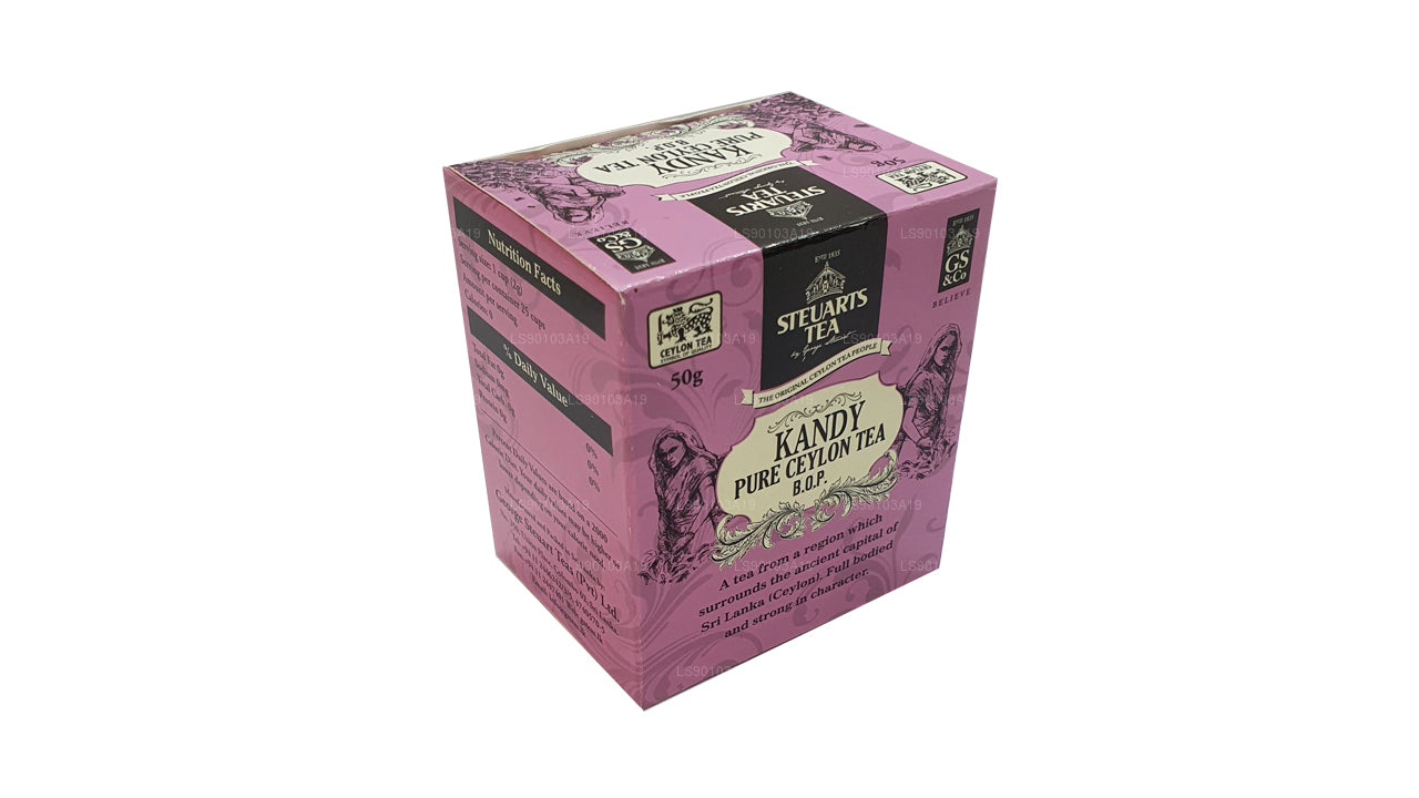 Té de hojas Kandy BOP de George Steuart (50 g)