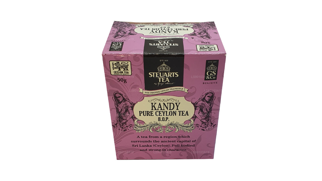 Té de hojas Kandy BOP de George Steuart (50 g)