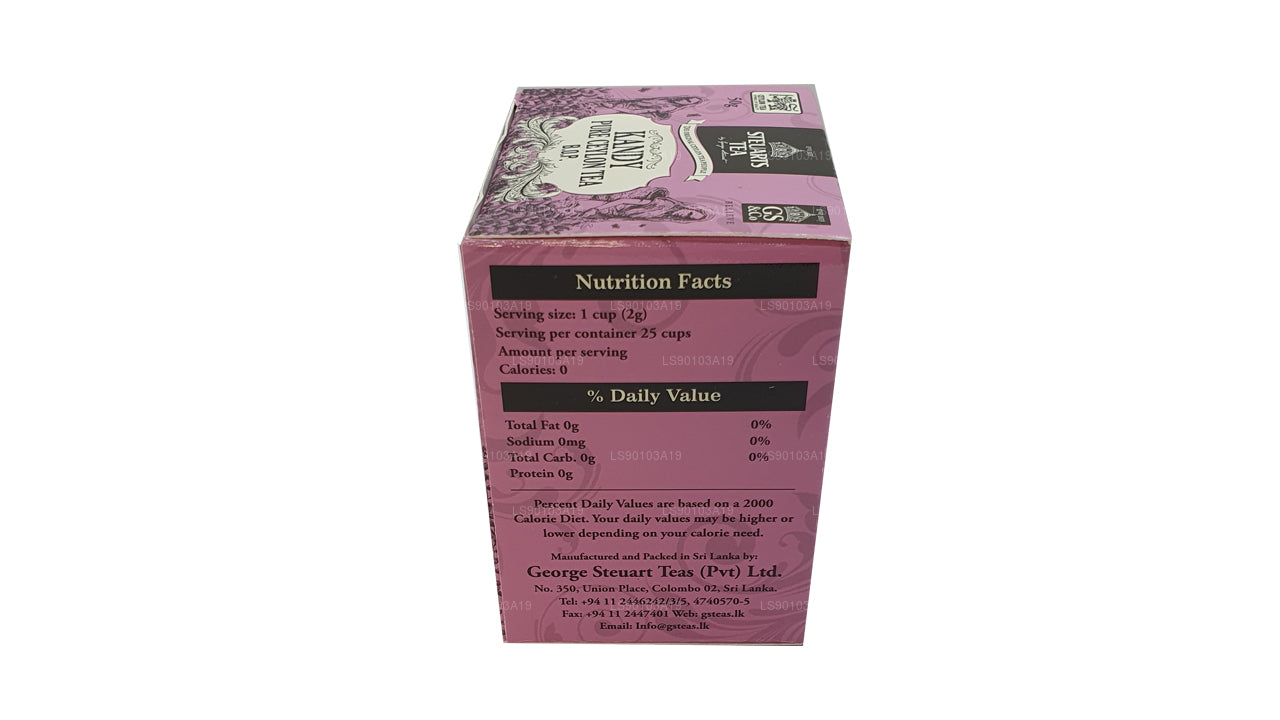Té de hojas Kandy BOP de George Steuart (50 g)