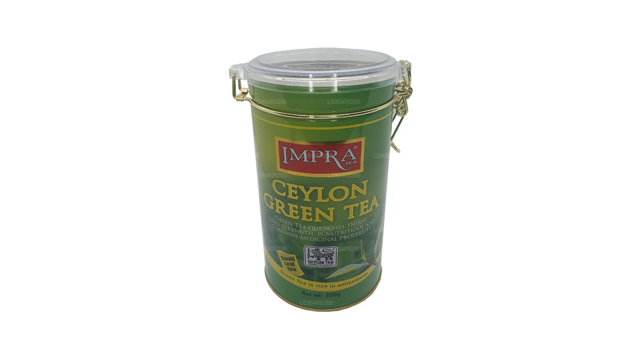 Carrito de té verde Impra con hojas pequeñas (200 g)